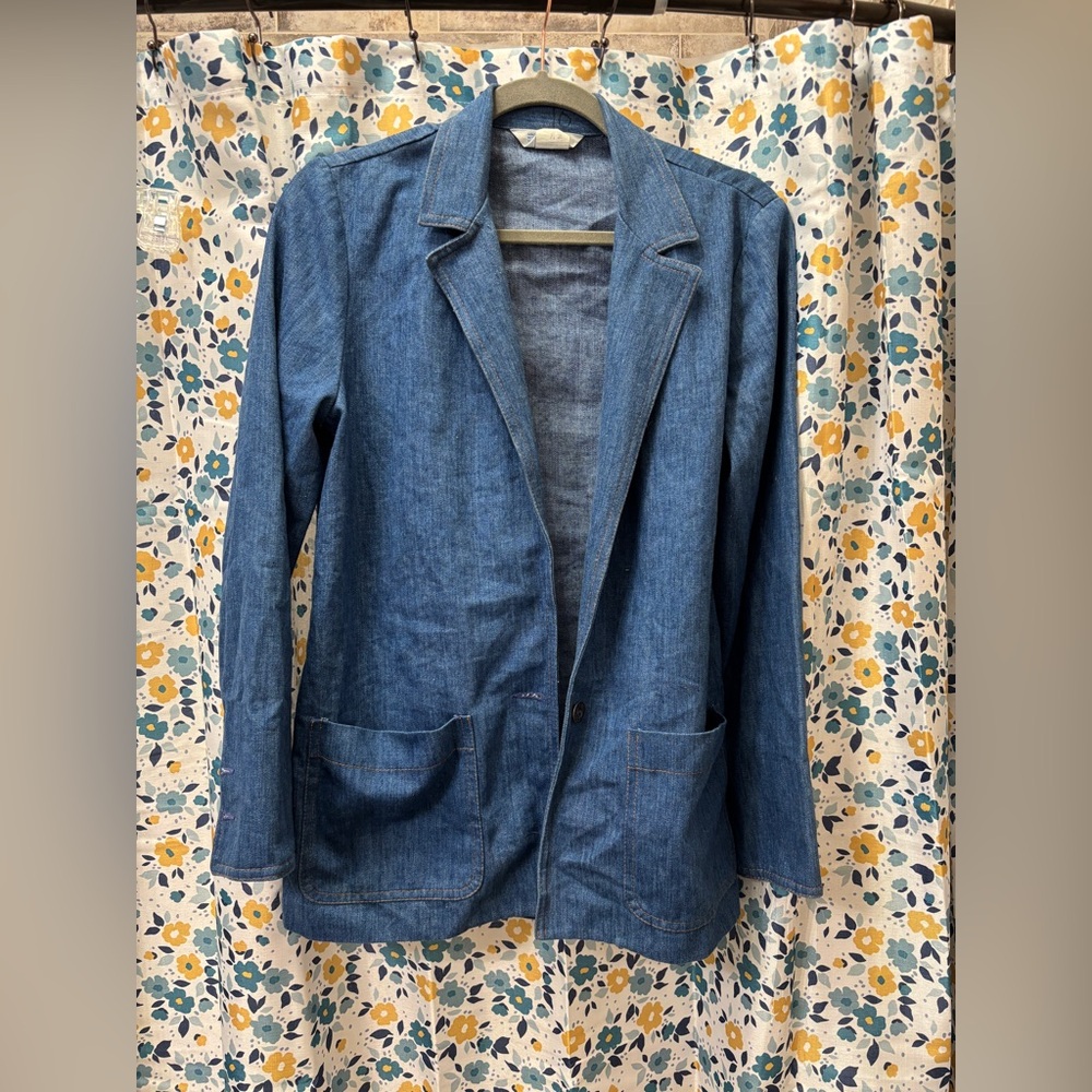 Vintage Sears Denim Blazer
